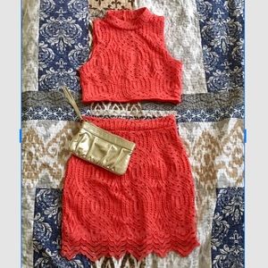 Crystal Doll Mini Skirt Outfit